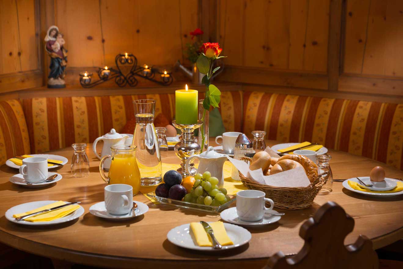 mitterbichlhof frühstück