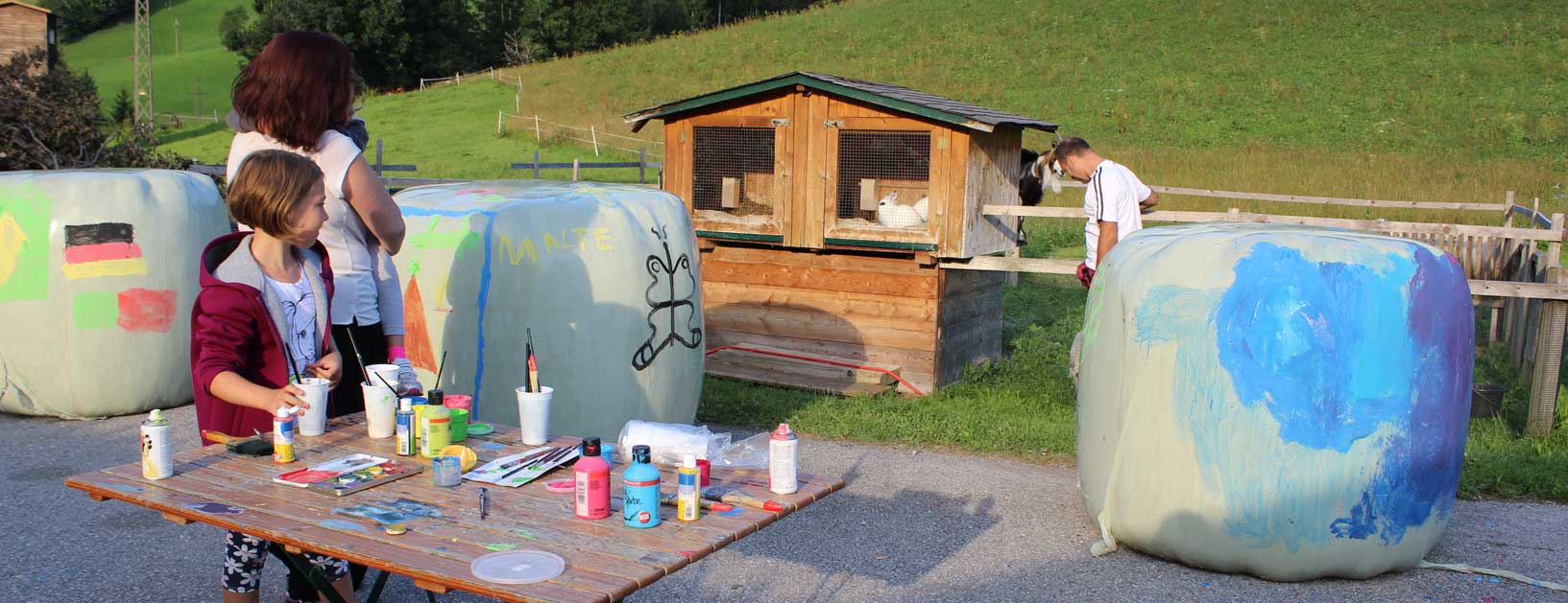 Streichelzoo im Salzburgerland